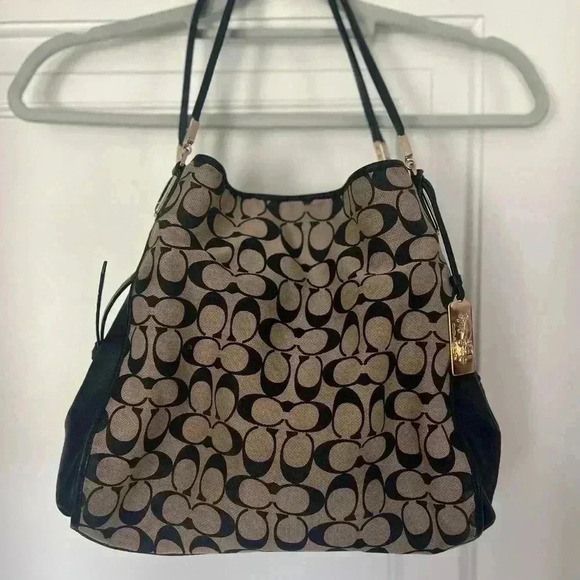 Coach Madison Large Shoulder Bag - C1481-32721 - Printed Signature Fabric - Picture 11 of 16